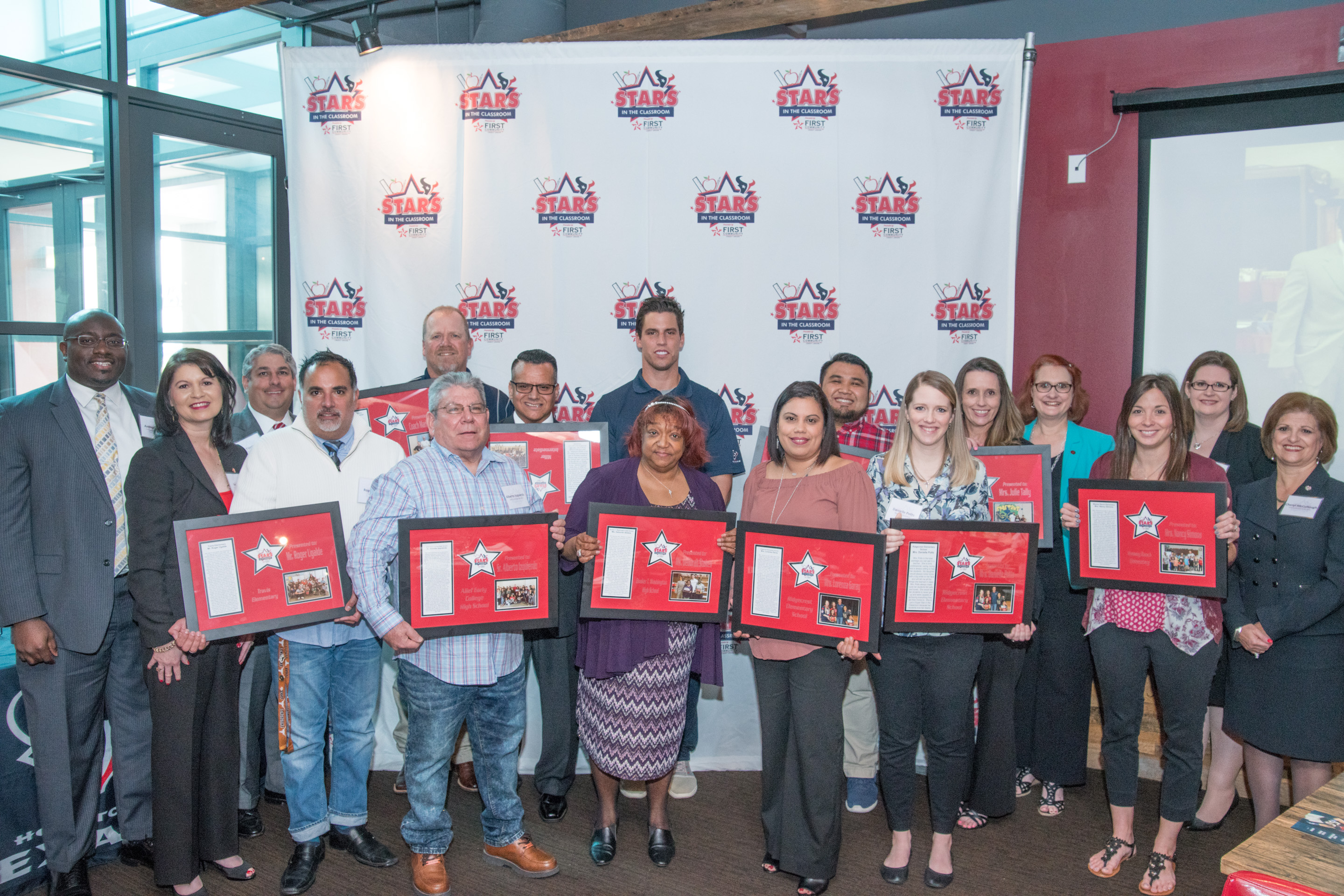 First Community Credit Union And The Houston Texans Host Their Annual